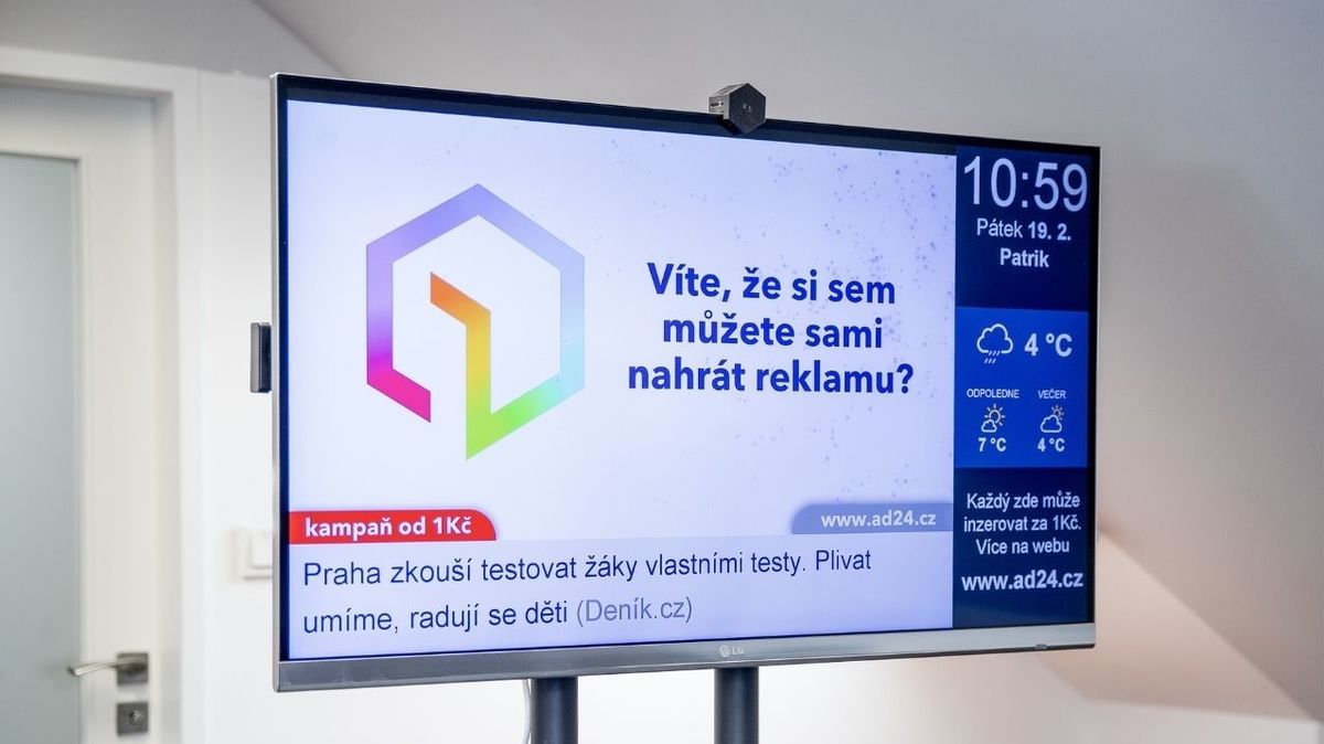 Česká technologická společnost AD24 pomůže zvýšit dosah informací ve veřejném prostoru